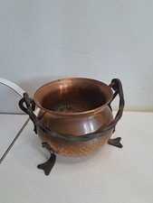 Petit chaudron ancien cuivre - chaudron,