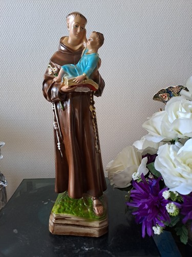 Statue saint antoine padoue - de,