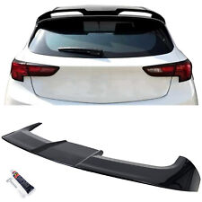 Spoiler de Toit Aileron Arrière Noir Brillant pour Opel Astra K Hayon 2015-2021