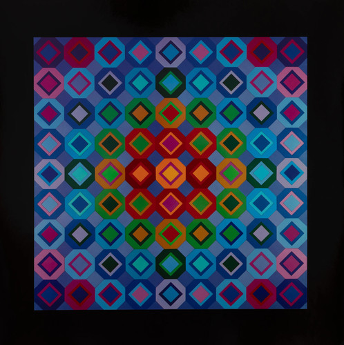 Victor vasarely folkokta - vasarely, :