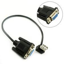 RS232 DB9 Femelle vers USB 2.0 Série Câble Adaptateur Convertisseur 24.9cm 25cm