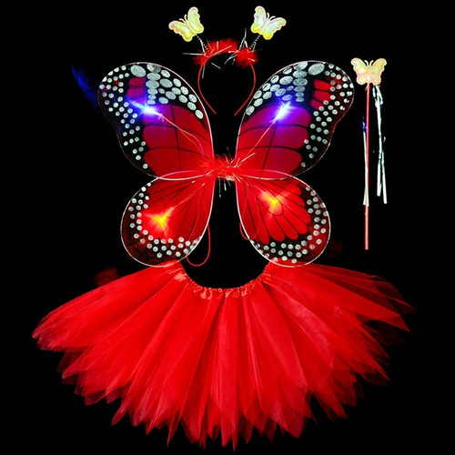 Déguisement papillon rouge - déguisement,