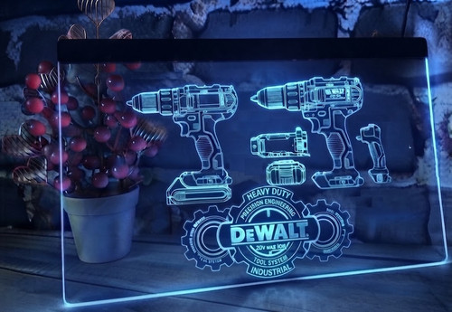 Dewalt led acrylique veilleuse - led,