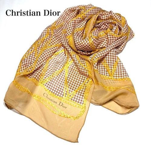 Foulard christian dior soie - christian, en