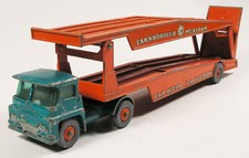 MATCHBOX K-8 KING SIZE GUY WARRIOR CAR TRANSPORTER VINTAGE LESNEY BBR