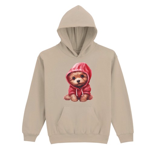 Pull capuche pour - chiot, à
