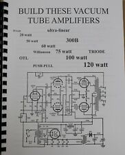 BUILD THESE VACUUM TUBE AMPLIFIERS                        