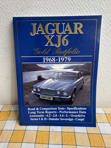 Ancien livre jaguar - ancien, xj6