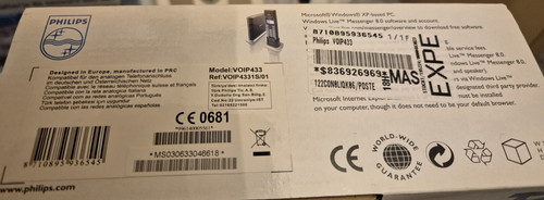 Téléphone voip 433 - 433, philips