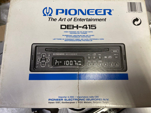Deh415 pioneer vintage - deh415,