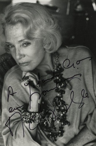 Micheline presle signed - presle-,