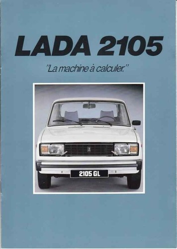 Catalogue brochure lada 2105 - catalogue,