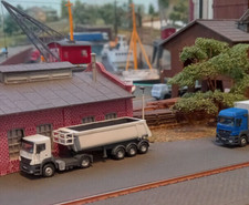 Échelle N Mercedes-Benz Axor & Benne Semi-Remorque, Camion, 1:160, non peint ,