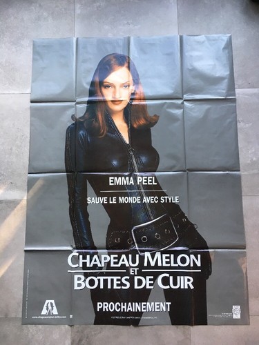 Affiche cinéma chapeau melon - affiche,