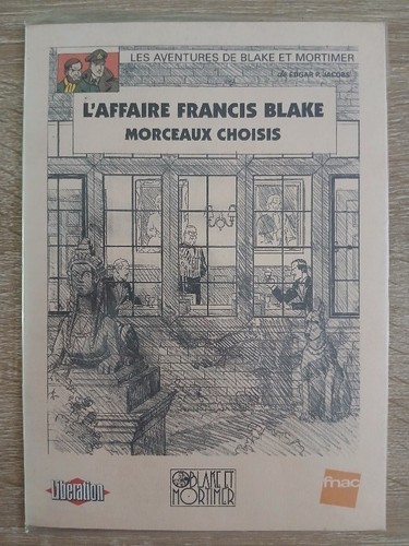 Fascicule blake mortimer - fascicule, et