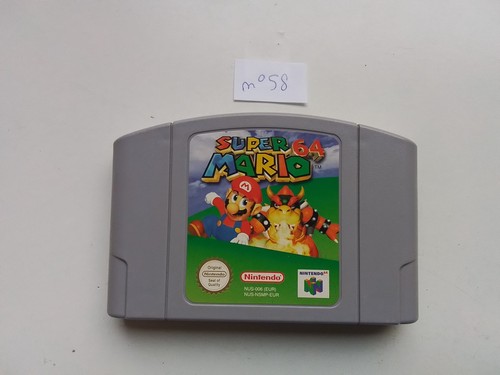 Super mario sur nintendo 64 - mario,