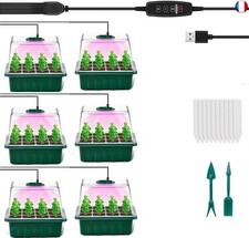 XVZ Mini Serre Interieur - Kit de Germination de Serre pour microgreens - 6