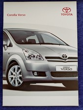 2004 Toyota Corolla Verso Brochure