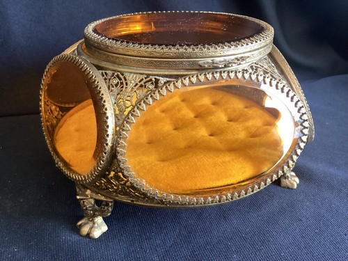 Antique ormolu filigree - antique,