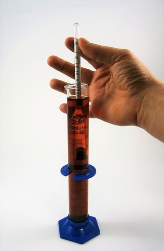 Alcoomètre verre cylindre - alcoomètre, +