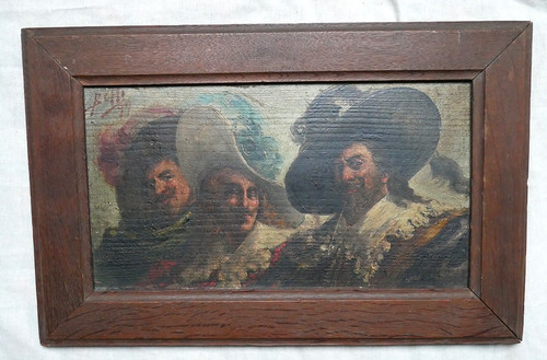 Les trois mousquetaires huile - les,