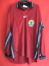 Maillot Arbitre LBF Ligue de Bretagne Porté PUMA Football vintage TBE - XL