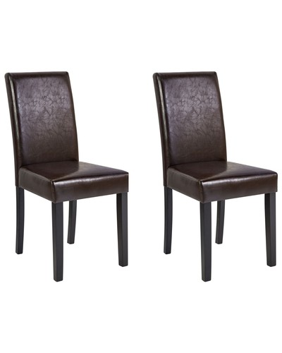 Lot chaises cuir pu - lot, en