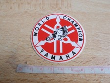 Autocollant YAMAHA - WORLD