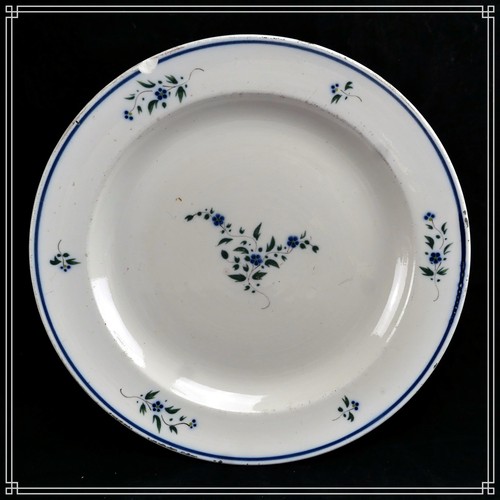 Magnifique assiette faience - assiette, en