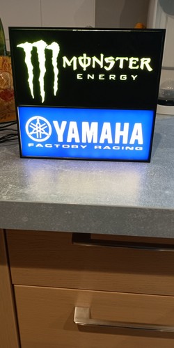 Logo lumineux yamaha monster - lumineux,