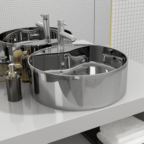 Lavabo avec trop - lavabo, trop-plein