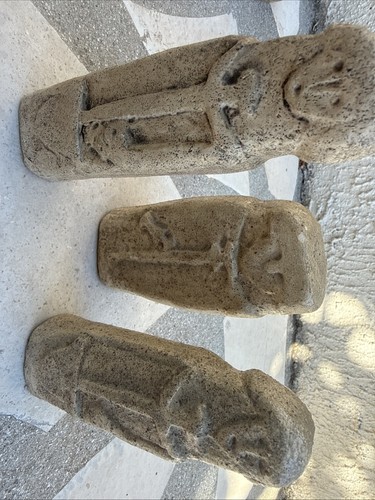 Lot statuette en pierre - en,