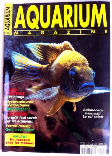 Aquarium magazine 147 - aquarium, n°147