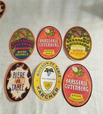 Table Beer Labels | Gutenberg Nurse, Double, Canned Brown, Bock