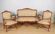 Salon canapé deux fauteuils