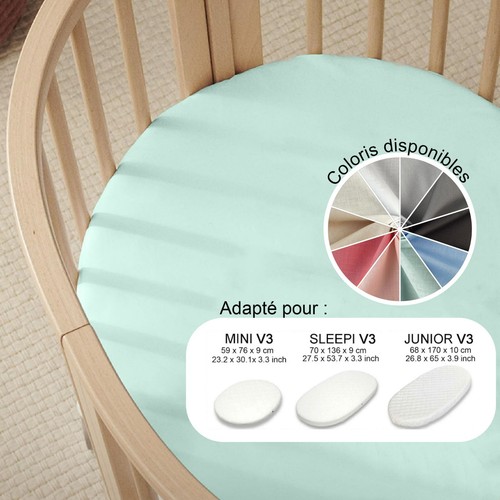 Stokke drap housse coton 59x76