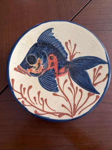 Assiette murale poisson - assiette,
