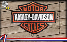 Patch Harley écusson Harley Davidson grand format thermocollants ou à coudre