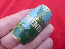 Ancienne Plaque  de Vélo