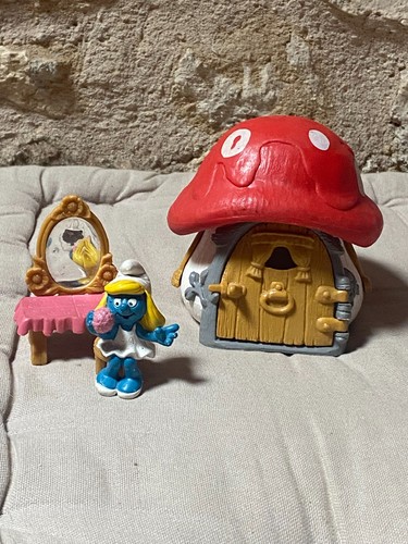 Smurf house schleich 40011 - smurf, +