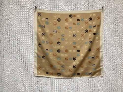 Foulard gavroche monogramme - gavroche,