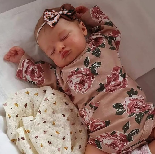 Inch reborn baby girl doll - inch,