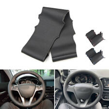Perforated Leather Steering Wheel Cover Trim Fit For Lada Vesta Xray 2015 -2019