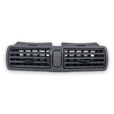 1999-2003 Mitsubishi Galant Center Dash Double Air Vent Heat AC Hazard Gray