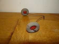 Antique Foam Airplane Wheels Model Scale Model