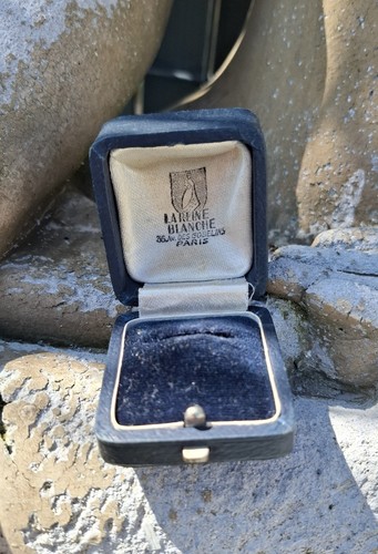 Ancien écrin boite pour - , bague