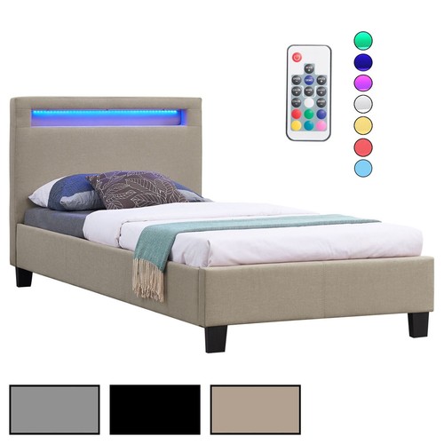 Lit simple avec sommier