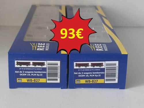 Promo ree modeles 827 lot - ree,