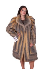 JACKET FOX FUR COAT FUCHS PELZMANTEL FOURRURE RENARD GIACCA PELLICCIA VOLPE 毛皮 