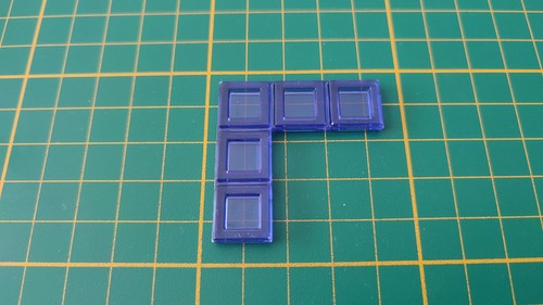 Polyominos bleu pentominos - , en